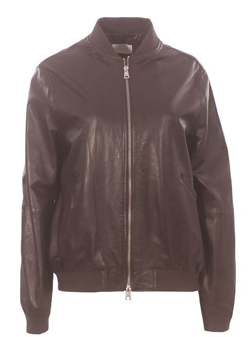 Bomber in pelle VIA MASINI 80 | A26M306NL516